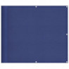 Balkon-Sichtschutz Blau 90x700 cm 100 % Polyester-Oxford