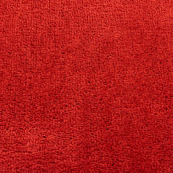 Teppich OVIEDO Kurzflor Rot Ø 100 cm