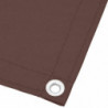 Balkon-Sichtschutz Braun 120x700 cm 100 % Polyester-Oxford