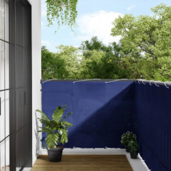 Balkon-Sichtschutz Blau 120x700 cm 100 % Polyester-Oxford