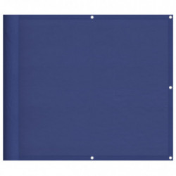 Balkon-Sichtschutz Blau 90x800 cm 100 % Polyester-Oxford