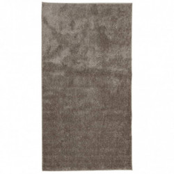Teppich ISTAN Hochflor Glänzend Grau 80x150 cm