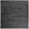 Teppich Shaggy Hochflor Modern Anthrazit 120x120 cm