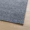 Teppich Shaggy Hochflor Modern Blau 120x120 cm