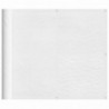 Balkon-Sichtschutz Weiß 90x1000 cm 100 % Polyester-Oxford