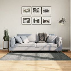 Teppich Shaggy Hochflor Modern Grün 120x170 cm