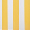 Markisentuch Gelb und Weiß 6x3 m