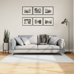 Teppich OVIEDO Kurzflor Grau 120x170 cm
