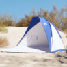 Strandzelt Azurblau 268x223x125 cm 185T Taft