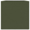 Pflanzkübel Olivgrün 62x30x29 cm Kaltgewalzter Stahl