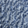 Fliegenvorhang Blau und Weiß 100x200 cm Chenille