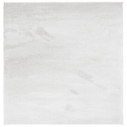 Teppich OVIEDO Kurzflor Grau 160x160 cm