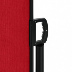 Seitenmarkise Ausziehbar Rot 100x300 cm