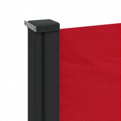 Seitenmarkise Ausziehbar Rot 100x500 cm