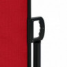 Seitenmarkise Ausziehbar Rot 100x500 cm
