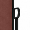 Seitenmarkise Ausziehbar Braun 100x500 cm