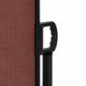 Seitenmarkise Ausziehbar Braun 120x500 cm
