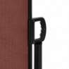 Seitenmarkise Ausziehbar Braun 140x300 cm