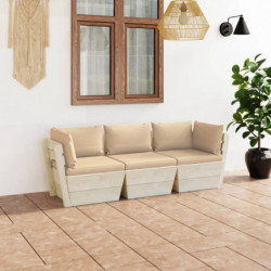 Garten-Palettensofa Tya...