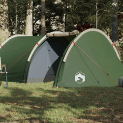 Campingzelt 4 Personen Grün...