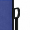 Seitenmarkise Ausziehbar Blau 160x500 cm