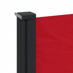 Seitenmarkise Ausziehbar Rot 160x500 cm