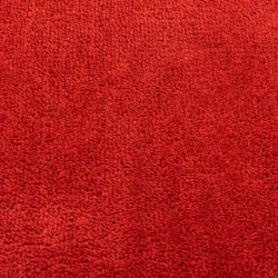 Teppich OVIEDO Kurzflor Rot 200x200 cm