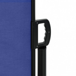 Seitenmarkise Ausziehbar Blau 160x600 cm