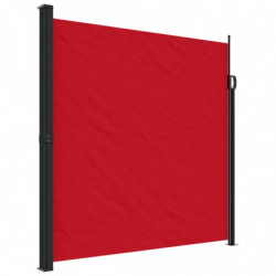 Seitenmarkise Ausziehbar Rot 200x500 cm