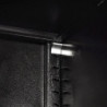 Werkzeugschrank Yanthana mit 2 Türen Stahl 90x40x180 cm Schwarz/Rot