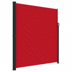 Seitenmarkise Ausziehbar Rot 220x500 cm
