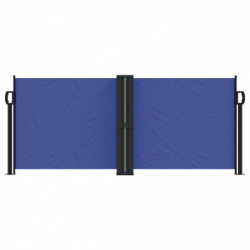 Seitenmarkise Ausziehbar Blau 100x600 cm