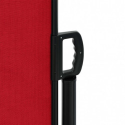 Seitenmarkise Ausziehbar Rot 100x600 cm