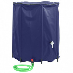 Wassertank mit Wasserhahn Faltbar 1250 L PVC