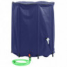 Wassertank mit Wasserhahn Faltbar 1250 L PVC