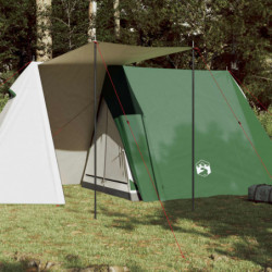 Campingzelt 3 Personen Grün Verdunkelungsstoff Wasserdicht