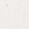Pflanztisch mit Ablage Weiß 108x35x75 cm Massivholz Kiefer
