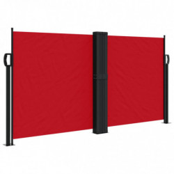 Seitenmarkise Ausziehbar Rot 120x600 cm
