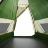 Campingzelt 7 Personen Grün Verdunkelungsstoff Wasserfest