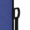 Seitenmarkise Ausziehbar Blau 140x1200 cm