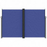 Seitenmarkise Ausziehbar Blau 220x600 cm