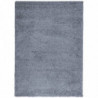 Teppich Shaggy Hochflor Modern Blau 240x340 cm
