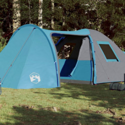 Campingzelt 6 Personen Blau...