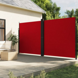 Seitenmarkise Ausziehbar Rot 200x600 cm