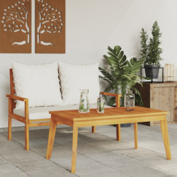 Gartensofa-Set mit Kissen Massivholz Akazie
