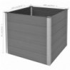 Garten-Hochbeet Tenea WPC 100x100x91 cm Grau