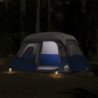 Campingzelt Hellblau Verdunkelungsstoff LED