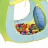 Kinder-Spielzelt mit 100 Bällen Mehrfarbig