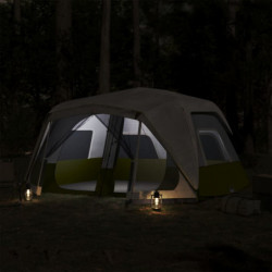Campingzelt Hellgrün Verdunkelungsstoff LED