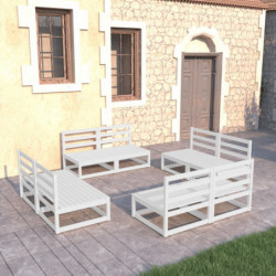 8-tlg. Garten-Lounge-Set...